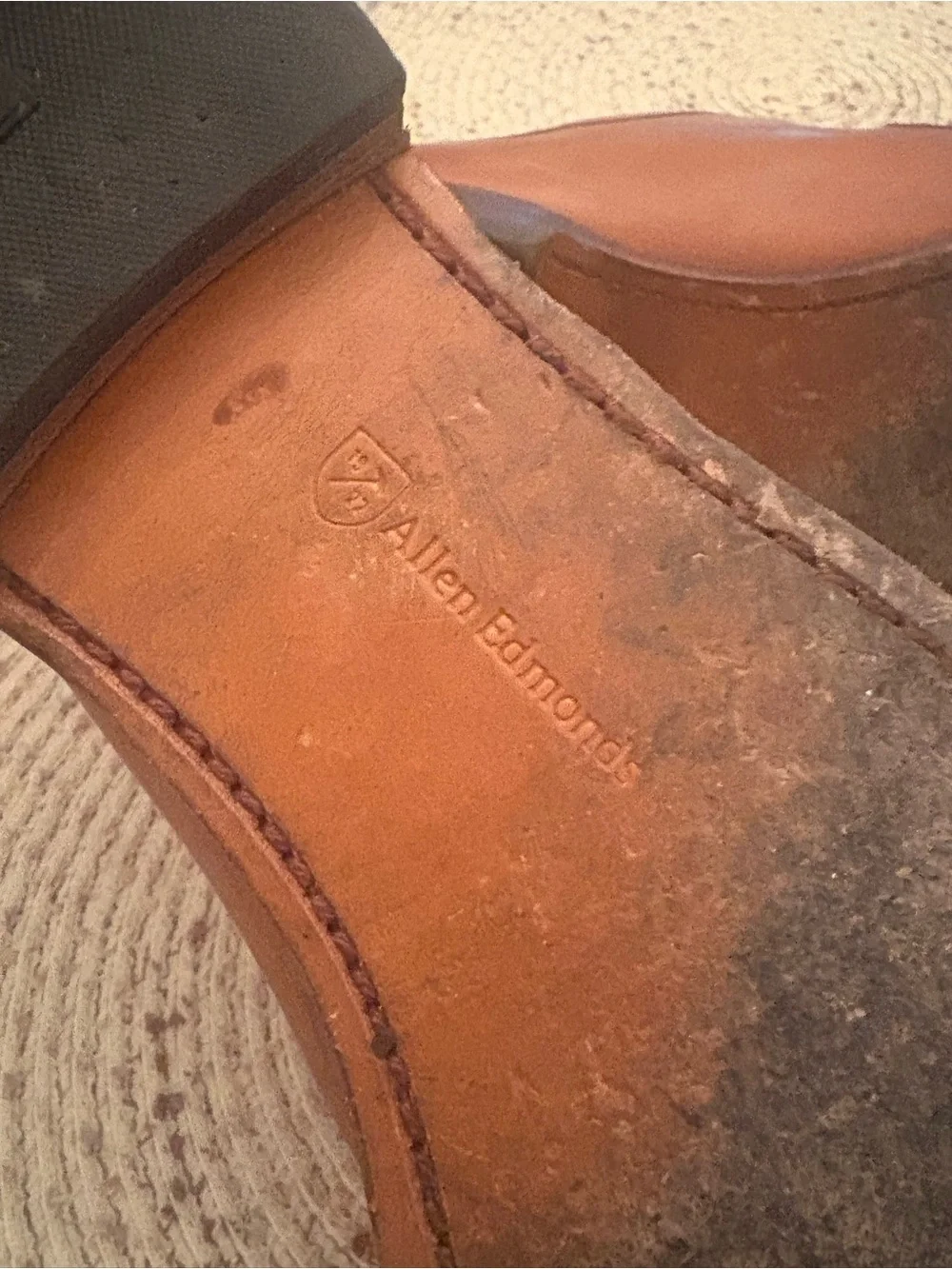 Allen Edmonds Brown Leather Shoes Preowned